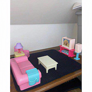 NOT FOR SALE !vintage barbie‎ living room furniture